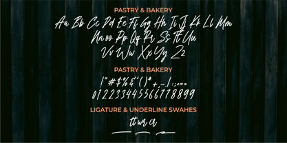 Midtime Script Font Poster 10