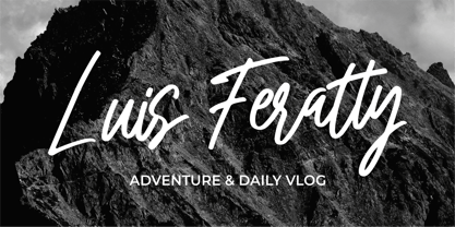 Midtime Script Font Poster 6