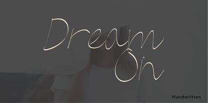 Blissful Dreams Font Poster 5