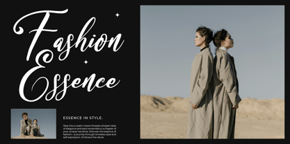 Bracetison Font Poster 3