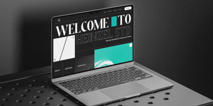 Aesthico Font Poster 4