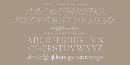 Asthelica Questak Script Police Poster 8