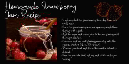 Spice Market Font Poster 6