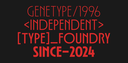 Crostan Font Poster 9