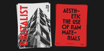 Crostan Font Poster 5