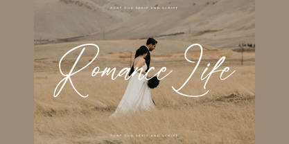 Everlast Roman Script Font Poster 3