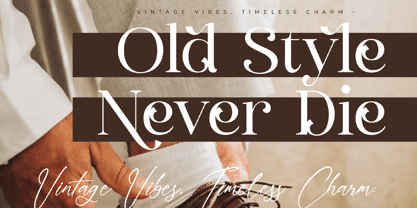 Everlast Roman Script Font Poster 4