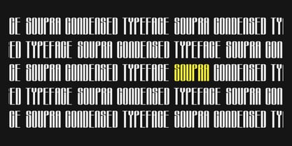 Soupra Font Poster 4