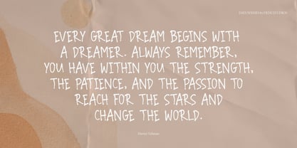 Days Wishes Font Poster 3