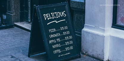 Days Wishes Font Poster 7