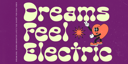 Funky Motion Font Poster 8