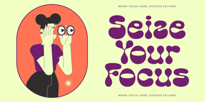 Funky Motion Font Poster 5