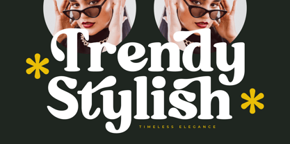 Mistys Relrica Font Poster 2