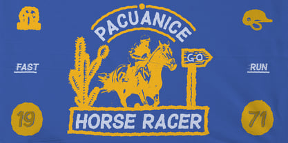 Norious Font Poster 7