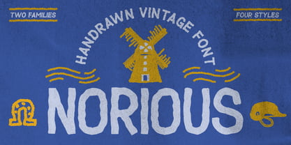 Norious Font Poster 1