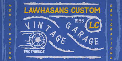 Norious Font Poster 4