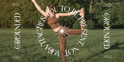 Kinetic Bravely Font Poster 9