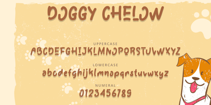 Doggy Chelow Font Poster 5