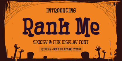 Rank Me Font Poster 1