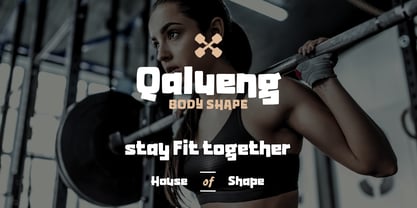 Gymbrand Font Poster 4