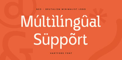 Hartford Font Poster 12