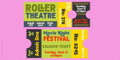 Molaren Neu Font Poster 7