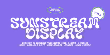 Sunstream Font Poster 1