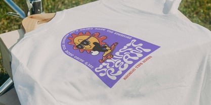 Sunstream Font Poster 8