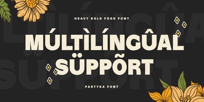 Partyka Font Poster 12