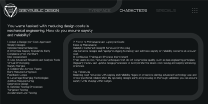 CyCord Font Poster 5