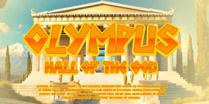 Athenor Font Poster 5