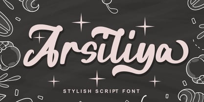 Arsiliya Font Poster 1