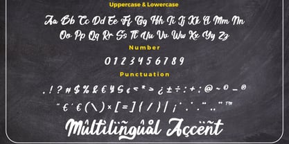 Arsiliya Font Poster 10