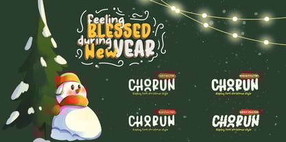 Chorun Font Poster 2