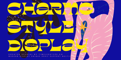 Charmo Style Font Poster 1