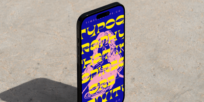 Charmo Style Font Poster 7