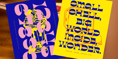 Charmo Style Font Poster 5