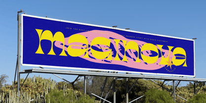 Charmo Style Font Poster 13