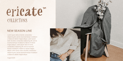 Madescript Font Poster 4