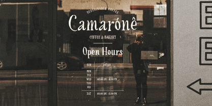 Madescript Font Poster 3