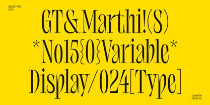 Marthi Font Poster 5