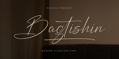 Bagtishin Font Poster 1