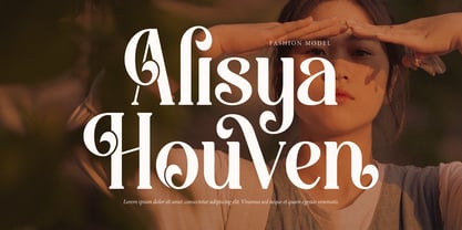 Aslin Alodian Font Poster 2