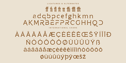 Margelin Font Poster 8