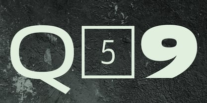 Miura Slab Font Poster 10