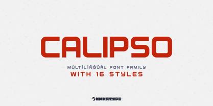 Calipso Font Poster 1