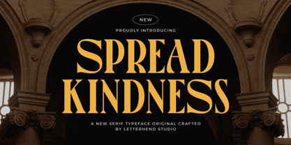 Spread Kindness Font Poster 1