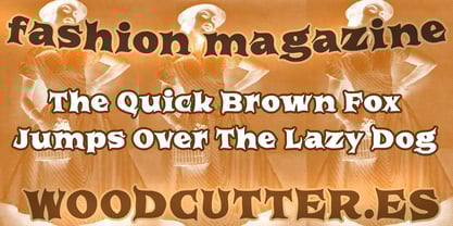 Fashion Magazine Font Poster 3