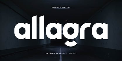 Allagra Font Poster 1