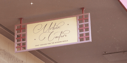 Michelin Samantha Font Poster 9